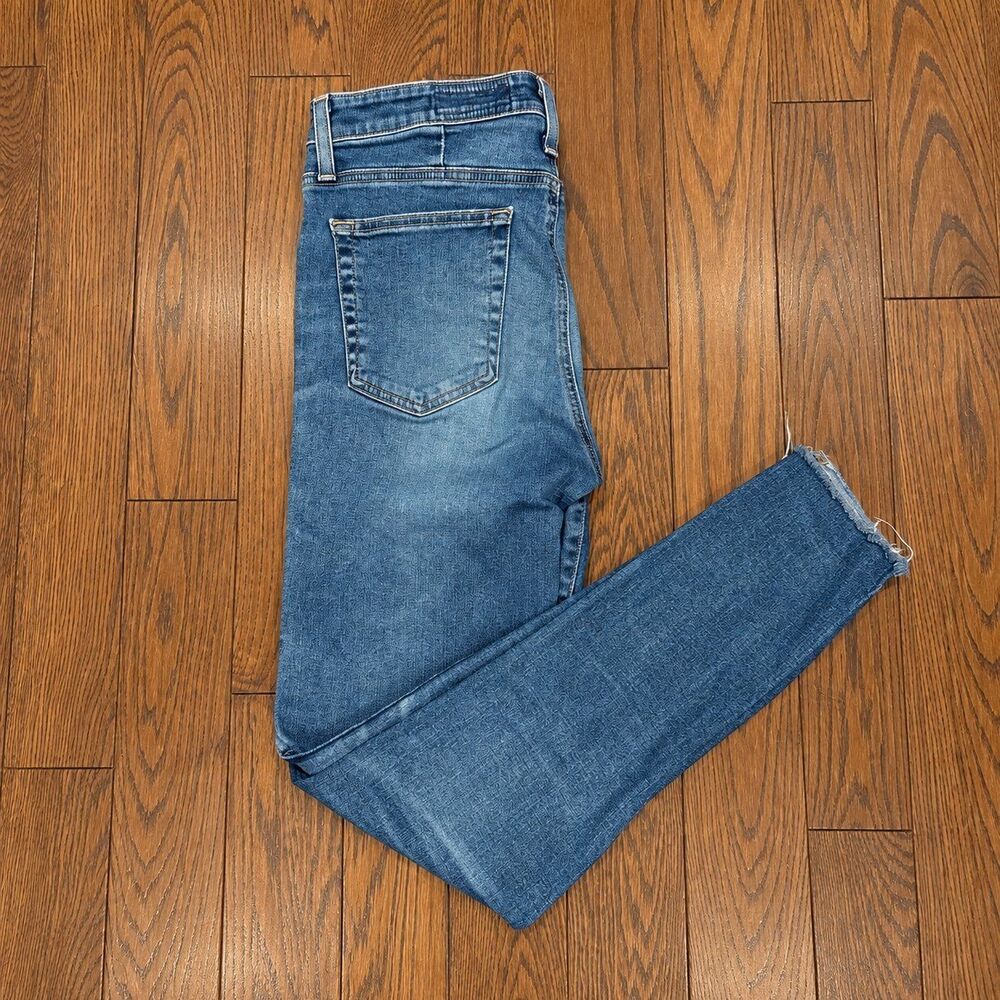 {AG Adriano Goldschmied} Farrah high-rise skinny ankle jeans, 30R